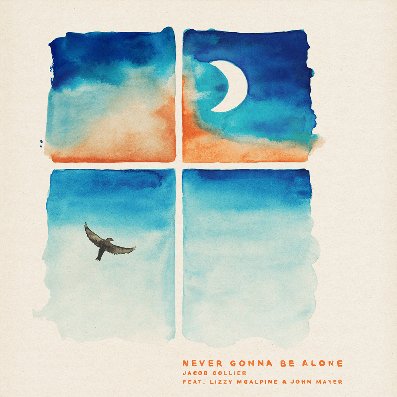 제이콥 콜리어 Jacob Collier - Never Gonna Be Alone (7&quot; Color Vinyl)