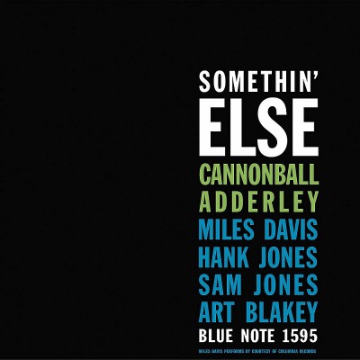 캐논볼 애덜리 Cannonball Adderley - Somethin&#039; Else (LP)