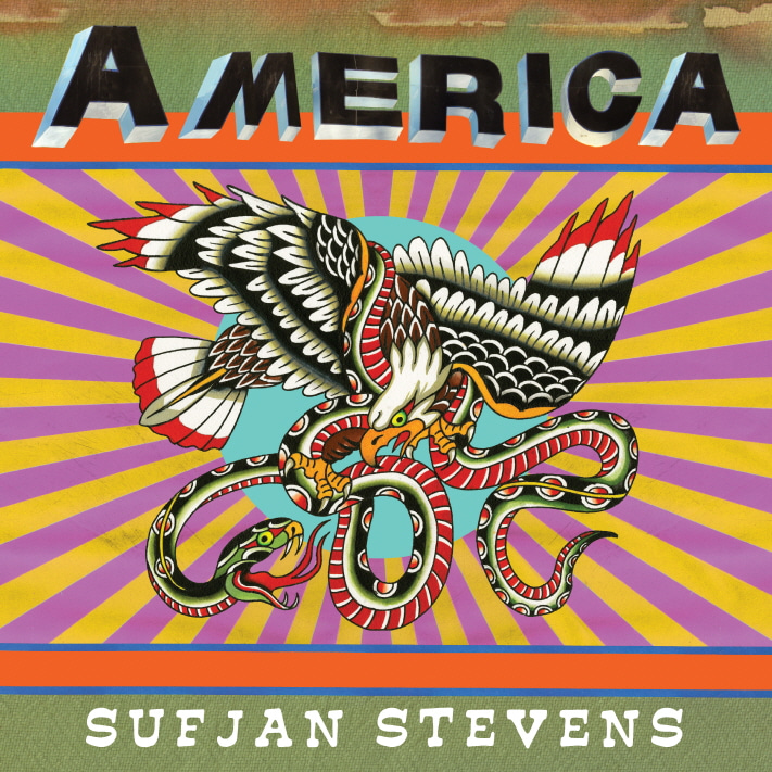 수프얀 스티븐스 Sufjan Stevens - America (12&quot; LP)
